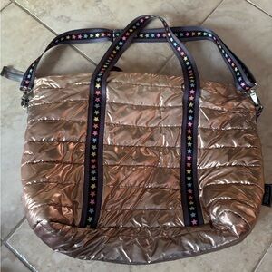 Top trendz puffer tote bag
